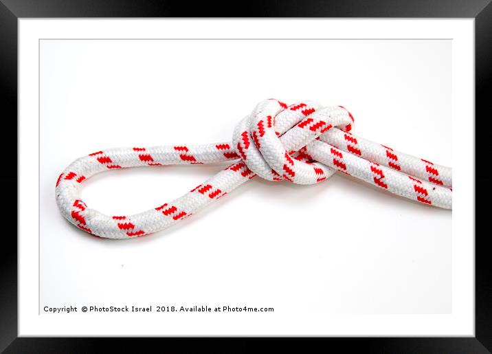 Overhead loop knot  Framed Mounted Print by PhotoStock Israel
