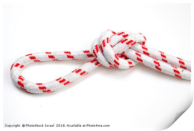 Overhead loop knot  Print by PhotoStock Israel