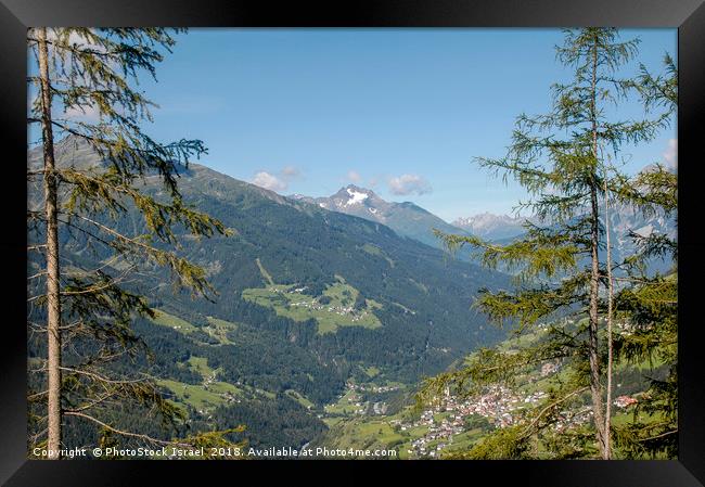 Austria, Tyrol, Kaunertal valley,  Framed Print by PhotoStock Israel