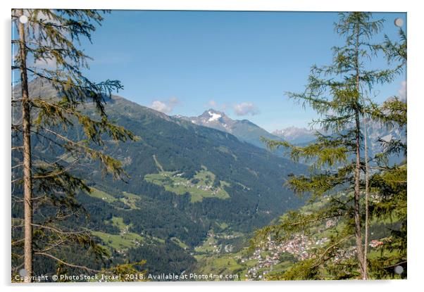 Austria, Tyrol, Kaunertal valley,  Acrylic by PhotoStock Israel