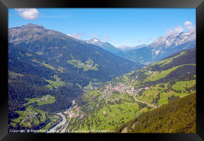 Austria, Tyrol, Kaunertal valley,  Framed Print by PhotoStock Israel
