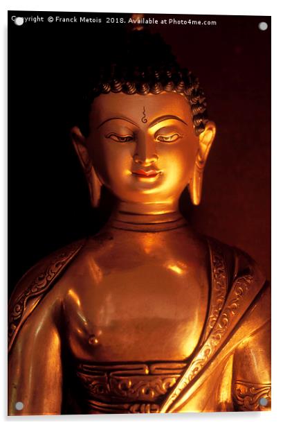 Buddha Acrylic by Franck Metois