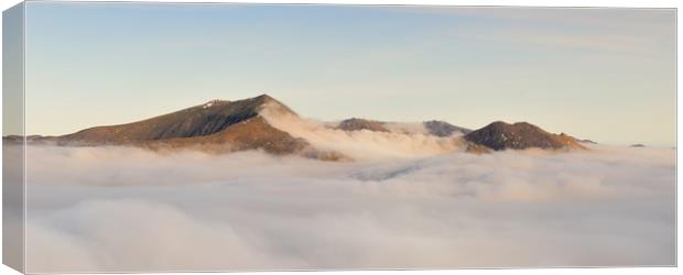 Snowdon Canvas Print by Kevin OBrian