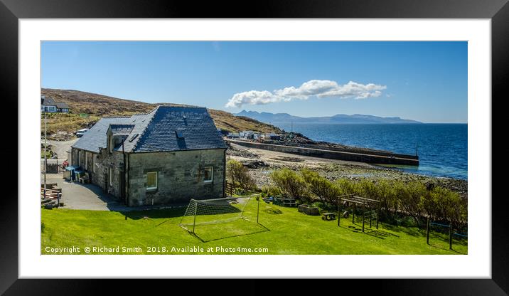 Elgol Primary School #2 Framed Mounted Print by Richard Smith