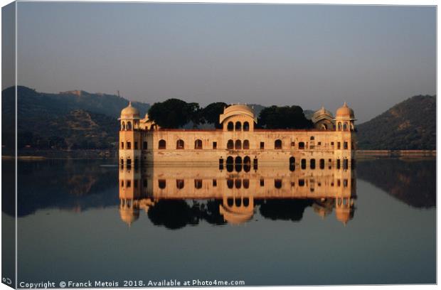 Jal mahal Canvas Print by Franck Metois