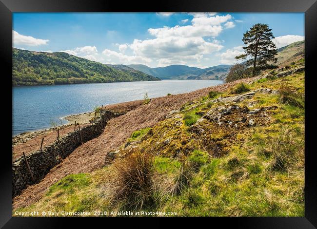 The Haweswater Ramble Framed Print by Gary Clarricoates