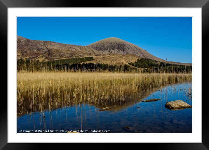 Loch Cill Chriosd and Beinn na Caillich Framed Mounted Print by Richard Smith