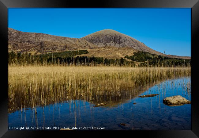 Loch Cill Chriosd and Beinn na Caillich Framed Print by Richard Smith