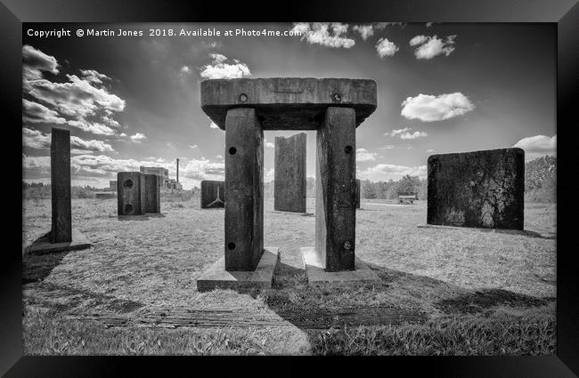 Steel Henge, Templeborough, Rotherham. Framed Print by K7 Photography