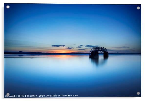 Bridge to Nowhere No.2 Acrylic by Phill Thornton