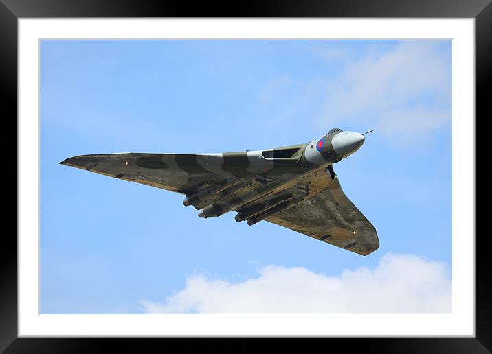 Avro Vulcan XH558 Bomb bay open Framed Mounted Print by Oxon Images