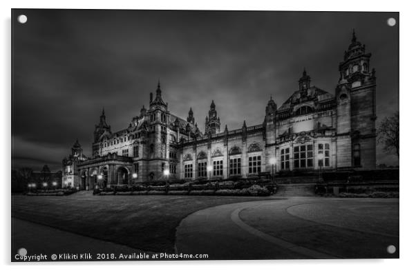 Kelvingrove Art Gallery and Museum Acrylic by Angela H