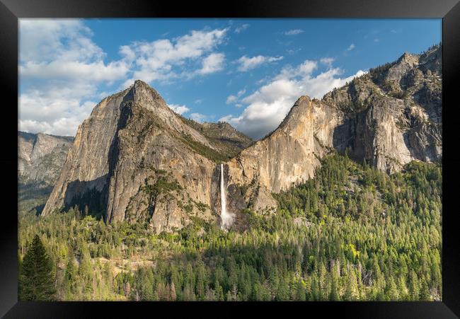Bridalveil Falls, Yosemite  Framed Print by Bob Small