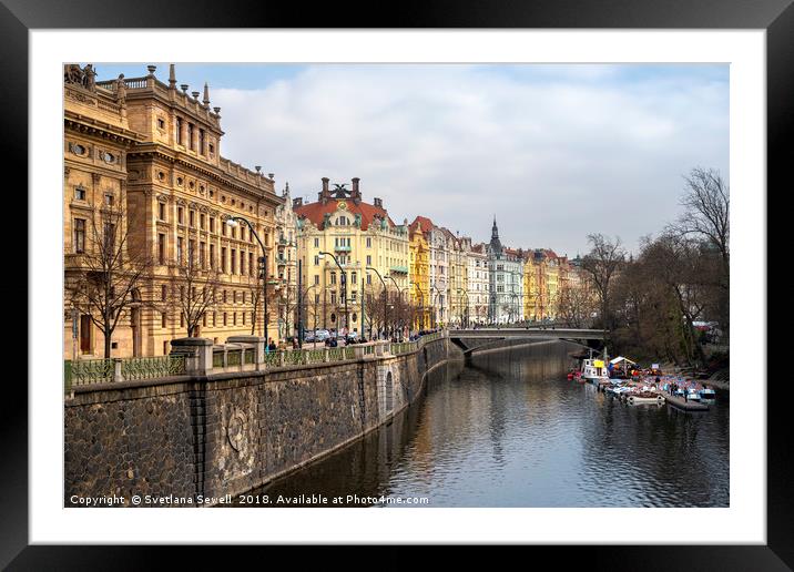 Into The Prague Framed Mounted Print by Svetlana Sewell