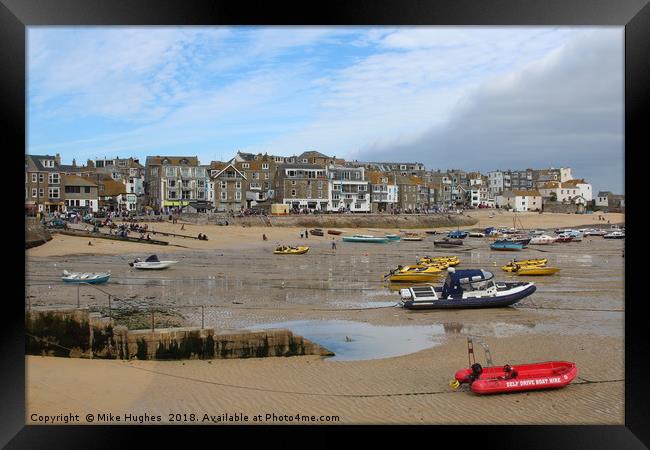 Newquay  Framed Print by Mike Hughes