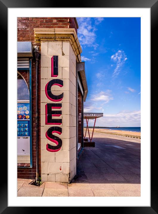 Anyone for Ice Cream ? Framed Mounted Print by Naylor's Photography