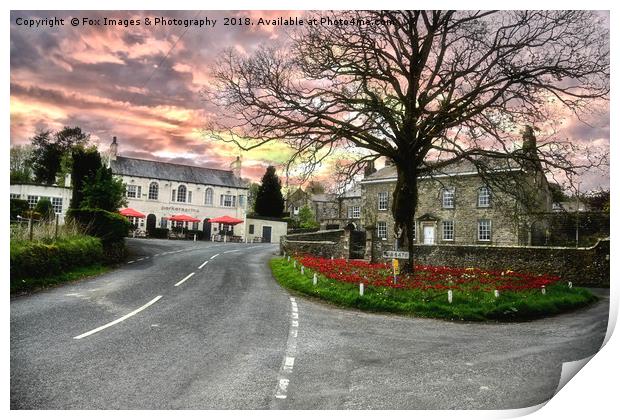 Parkers arms Newton in bowland Print by Derrick Fox Lomax