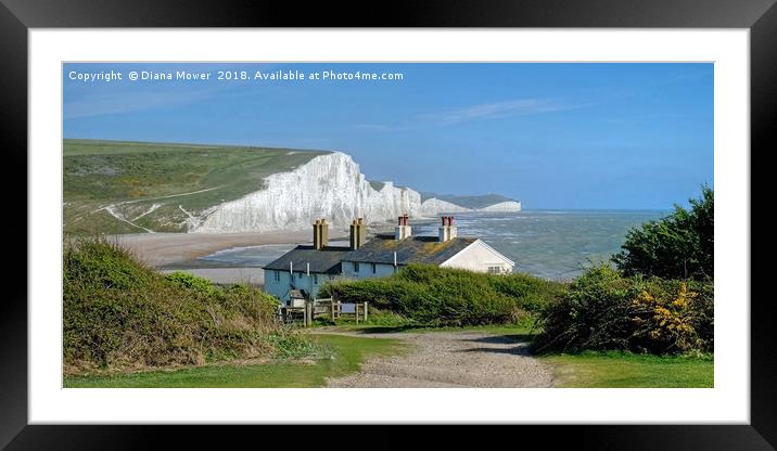 The Seven Sisters  Framed Mounted Print by Diana Mower
