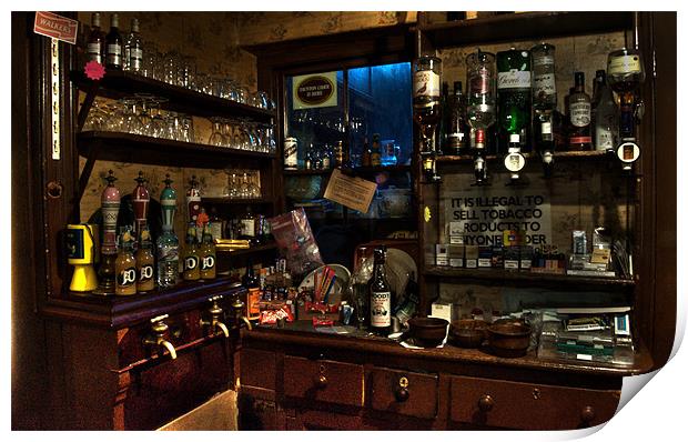 The Bar in HDR Print by Rob Hawkins
