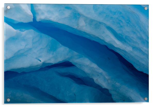 Gletscherzunge des Nigardsbreen Acrylic by Thomas Schaeffer