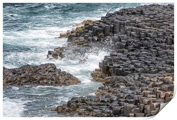 Giant's Causeway Print by Mary Lane
