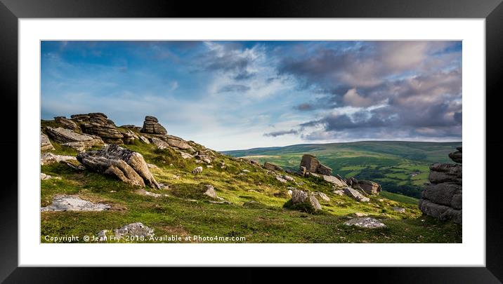 On Yar Tor Framed Mounted Print by Jean Fry