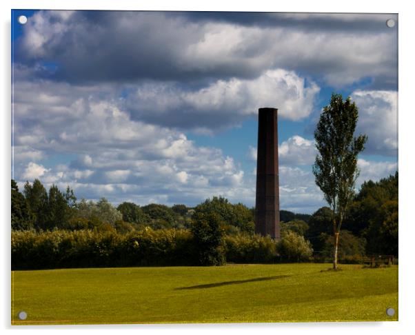 Burrs Country Park, Bury, Lancashire Acrylic by Jonathan Thirkell