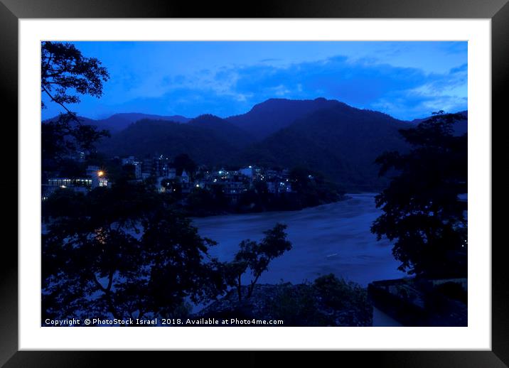 India, Uttarakhand, Rishikesh Framed Mounted Print by PhotoStock Israel