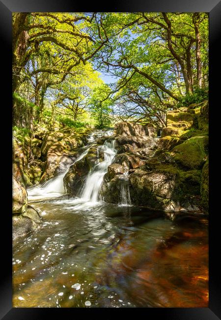 River Avon, Dartmoor Framed Print by Images of Devon