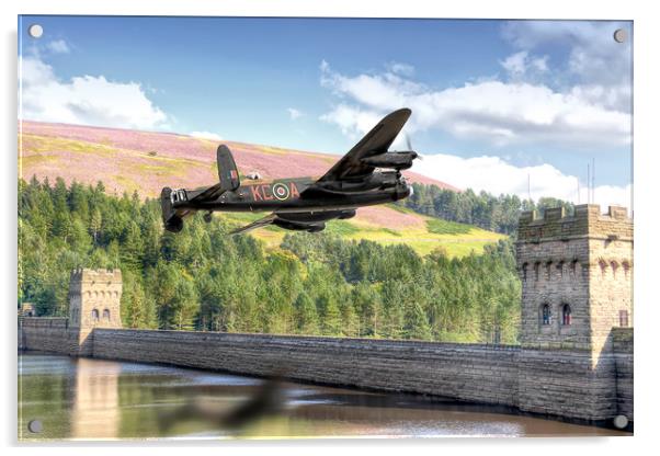 Dambusters Remembered Acrylic by David Stanforth