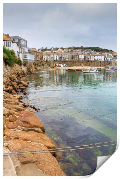Mousehole cornwall  Print by chris smith