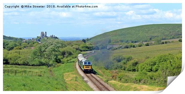 Diesel into ~Swanage Print by Mike Streeter