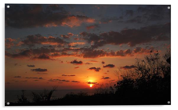 Another Glorious Sunset Acrylic by james balzano, jr.