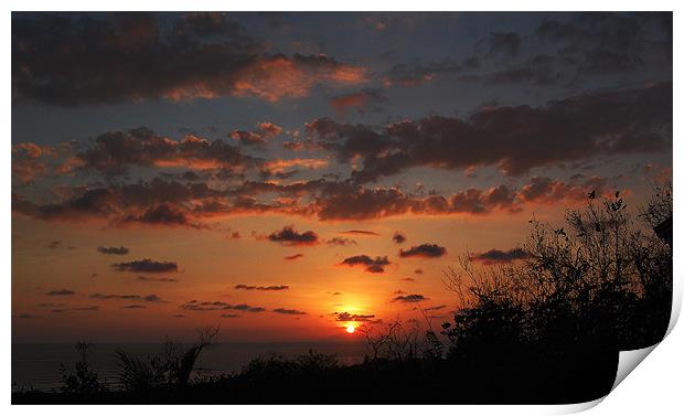 Another Glorious Sunset Print by james balzano, jr.