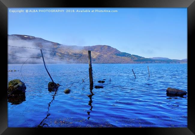 Loch Rannoch, Perthshire, Scotland Framed Print by ALBA PHOTOGRAPHY