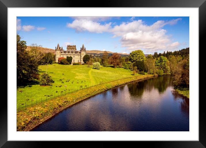 Inveraray Castle Framed Mounted Print by Sam Smith