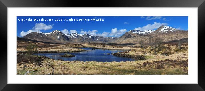 The Blackmount Framed Mounted Print by Jack Byers