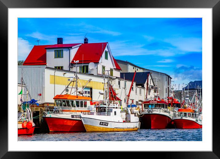 Colours of Norway Framed Mounted Print by Hamperium Photography