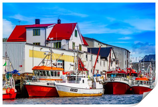 Colours of Norway Print by Hamperium Photography