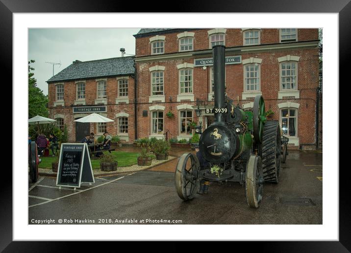 Pub Traction  Framed Mounted Print by Rob Hawkins