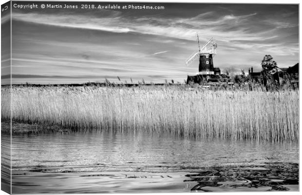 Cley Windmill, Norfolk. Canvas Print by K7 Photography