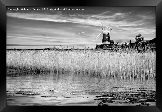 Cley Windmill, Norfolk. Framed Print by K7 Photography
