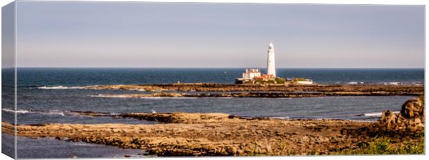 Lighthouse View Canvas Print by Naylor's Photography