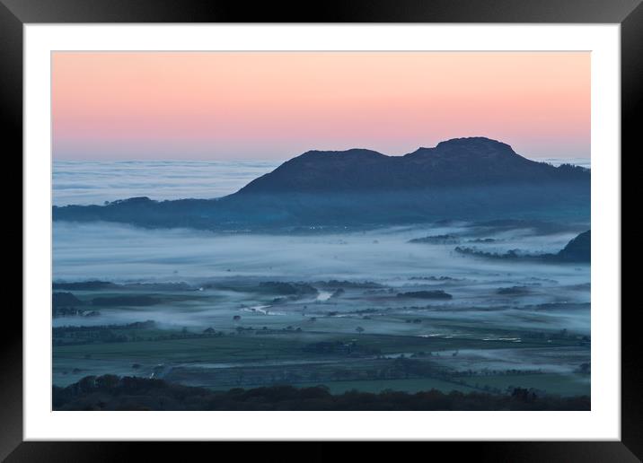 Moel y Gest Framed Mounted Print by Rory Trappe