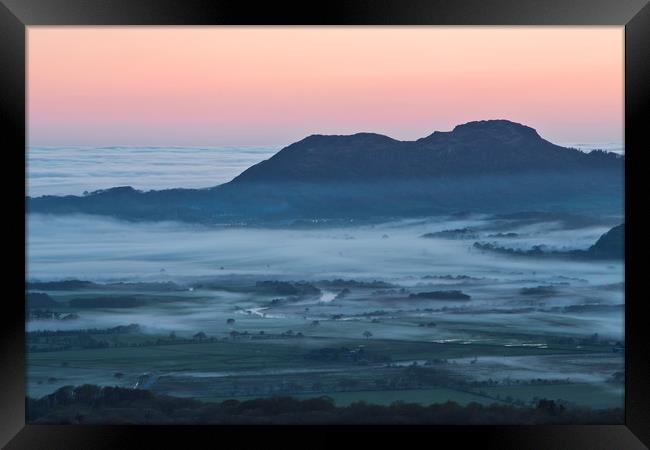 Moel y Gest Framed Print by Rory Trappe