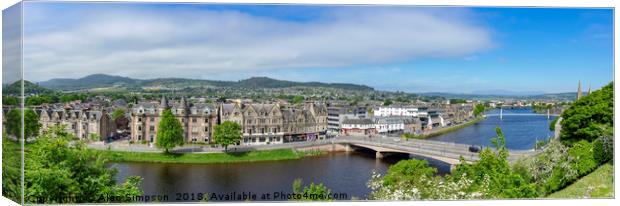 Inverness Canvas Print by Alan Simpson