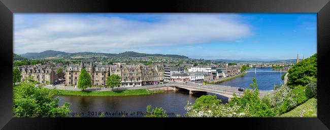 Inverness Framed Print by Alan Simpson