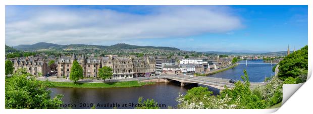 Inverness Print by Alan Simpson
