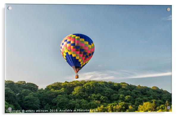 My Beautifull Balloon Acrylic by Antony Atkinson