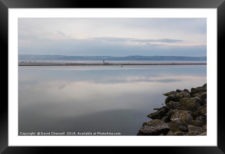 West Kirby Cloudscape  Framed Mounted Print by David Chennell